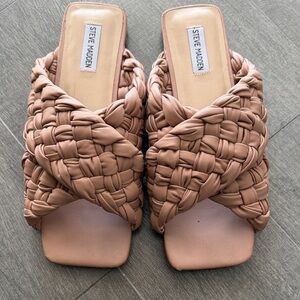 Steve Madden Women's Braided Sandals in Tan